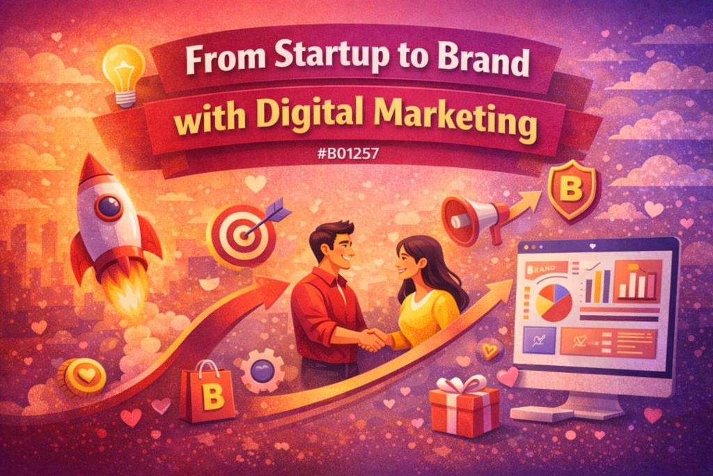 From Startup to Brand with Digital Marketing
