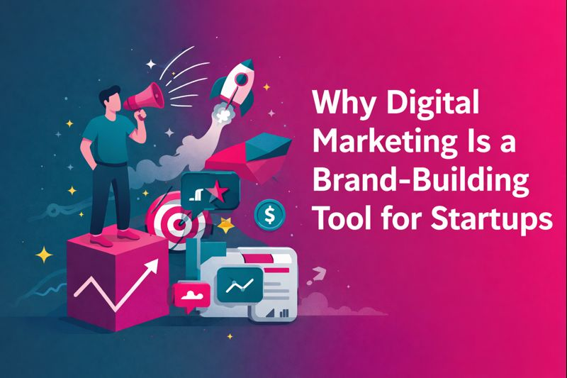 Why Digital Marketing Is a Brand-Building Tool for Startups