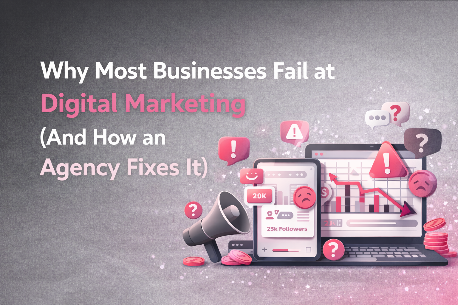 Why Most Businesses Fail at Digital Marketing (And How an Agency Fixes It)