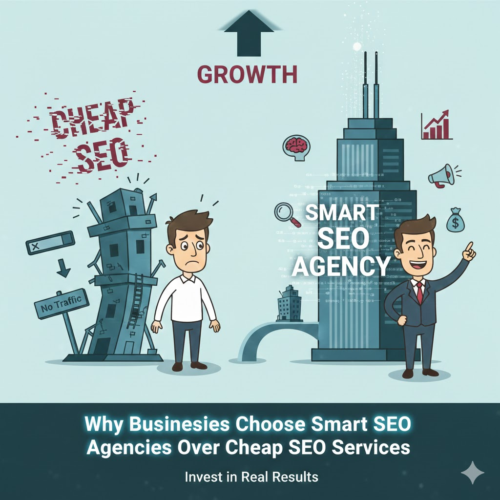 Why Businesses Choose Smart SEO Agencies Over Cheap SEO Services